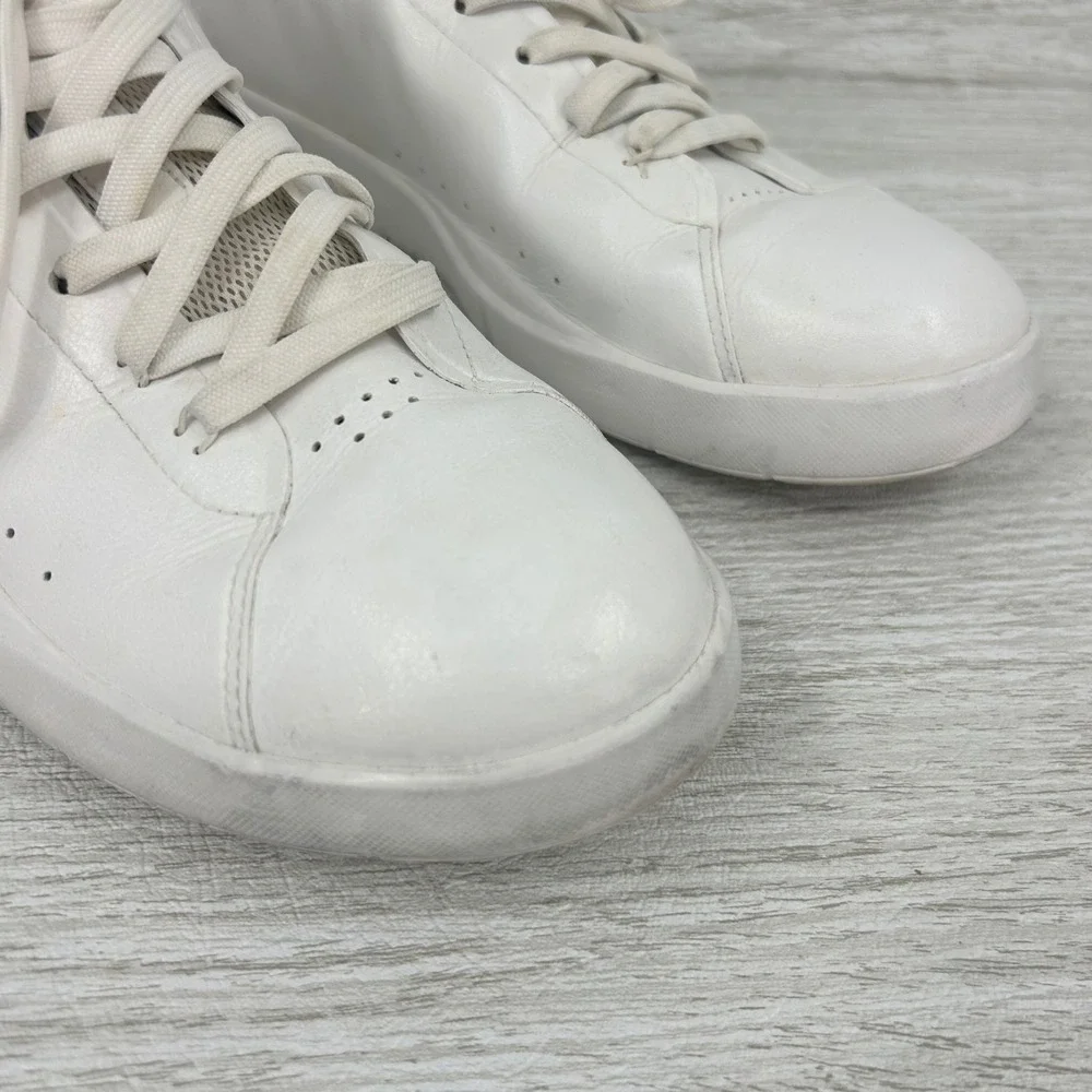 On Cloud The Roger Centre Court White Vegan Leather Sneakers Mens 11.5 48.99497